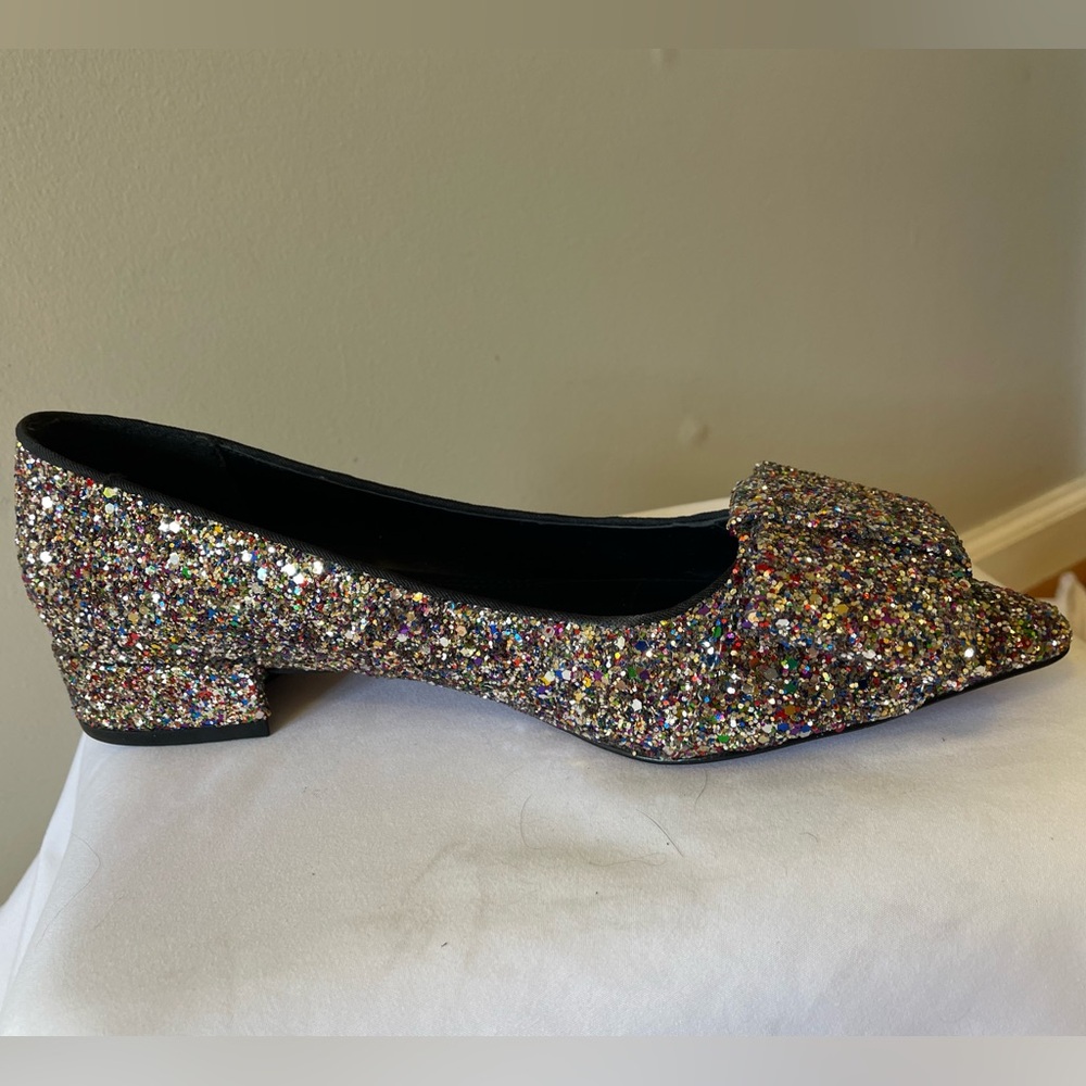 Kensie Multicolor Glitter Flats NEW in Box